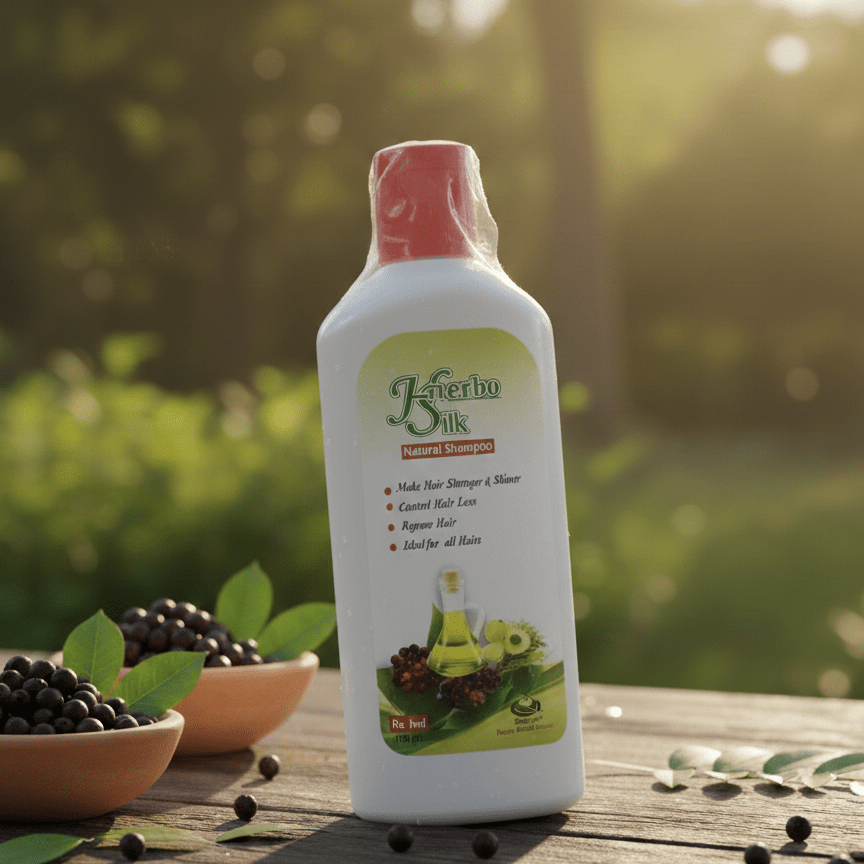 Herbo Silk Shampoo – Pure Herbal Care for Silky Hair